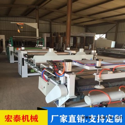 pur覆膜熱熔膠機(jī)高光膜覆膜機(jī)  膠合板貼面機(jī)宏泰供應(yīng)