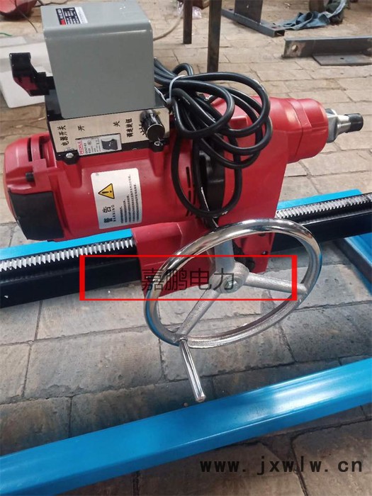 【嘉鵬 】手搖水鉆打孔機 地下鉆孔鋪管機  小型穿越打孔機