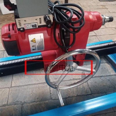 【嘉鵬 】手搖水鉆打孔機 地下鉆孔鋪管機  小型穿越打孔機