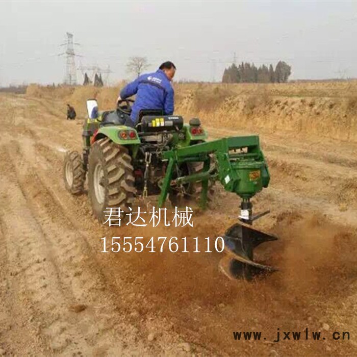 拖拉機(jī)懸掛式植樹(shù)打孔機(jī)電線桿子挖坑機(jī)價(jià)格果園苗木施肥挖坑機(jī)車(chē)
