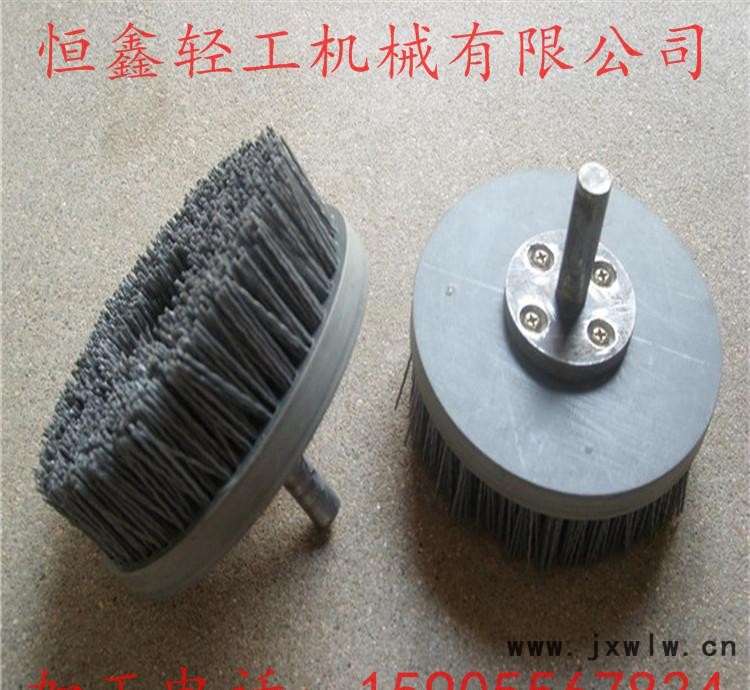 定制 豬鬃劍麻鋼絲清洗拋光修邊機械工業(yè)圓盤刷 杜邦絲毛刷盤