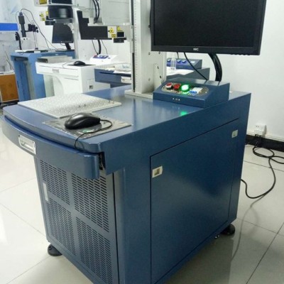**端泵激光打標機東莞深圳塑膠按鍵激光雕刻機精密機械鐳雕機