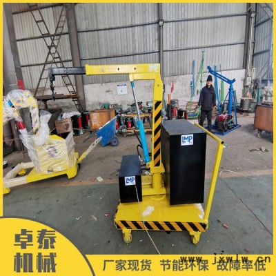液壓小吊機(jī)汽車發(fā)動(dòng)機(jī)吊架 購(gòu)買卓泰大型自制超小型簡(jiǎn)易起重機(jī) 動(dòng)力強(qiáng)勁