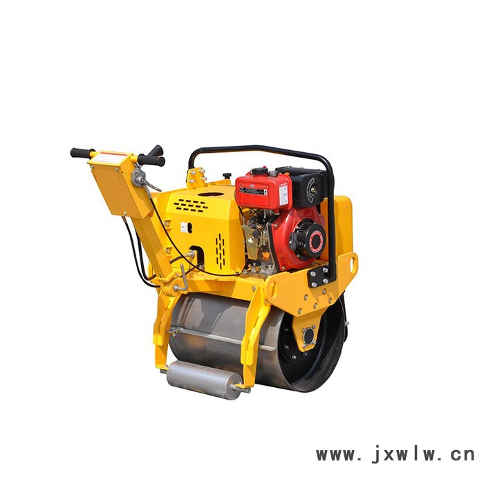 路得威小型壓路機(jī)283kg柴油發(fā)動機(jī)機(jī)械傳動，自動離心離合，驅(qū)動 靜液壓傳動單元手扶單鋼輪壓路機(jī)路得威**