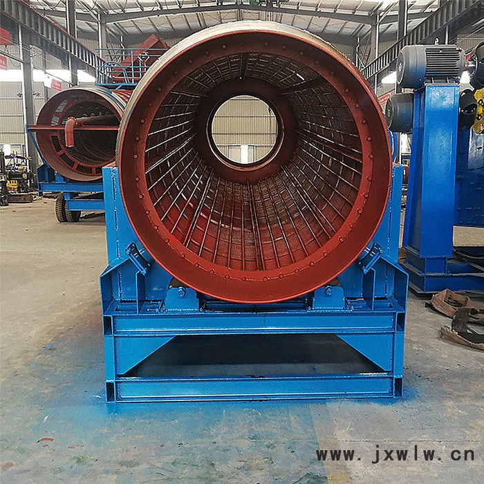 大型無(wú)軸滾筒篩沙機(jī) 鵝卵石機(jī)制砂石分離設(shè)備圓筒洗石機(jī)全自動(dòng)砂石分選設(shè)備