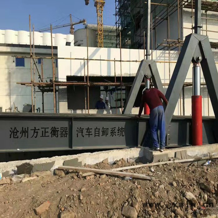 滄州方正衡器生產(chǎn)**液壓翻板，自動卸車機 尺寸可定做， 免費調(diào)試安裝，質(zhì)量有保證，具體詳情可致電商家遠銷全國各大城市