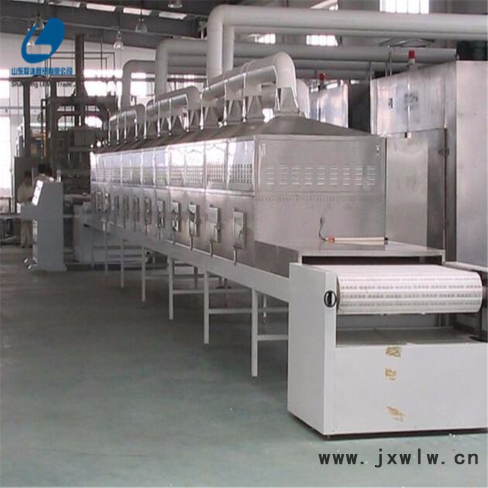 帶式干燥設(shè)備-膠原蛋白殺菌機(jī)-膠原蛋白粉殺菌設(shè)備，山東磊沐微波殺菌機(jī)