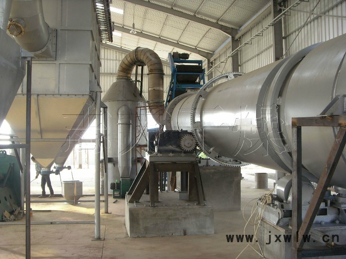 HZG型磁粉直接加熱式回轉(zhuǎn)滾筒干燥機(jī)，志方干燥設(shè)備