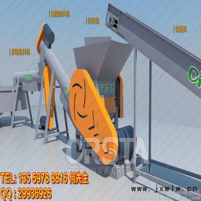 塑料薄膜清洗回收干燥設備、塑料清洗生產(chǎn)線 垃圾薄膜