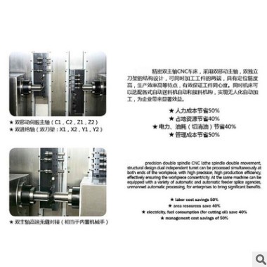 供應(yīng)TS3000數(shù)控車床雙軸車床數(shù)控機床 雙主軸排刀全自動數(shù)控車床