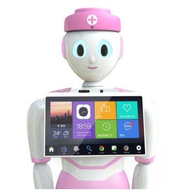 AI智能商用服務(wù)機(jī)器人wifi多功能咨詢接待機(jī)男女聲語音對(duì)話機(jī)器人