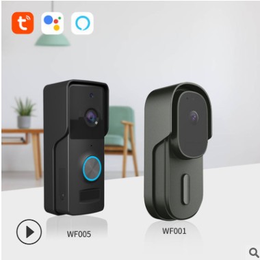 盈潤(rùn)佳涂鴉可視門(mén)鈴攝像頭家用智能無(wú)線wifi門(mén)鈴對(duì)講高清視頻防水