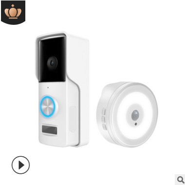 盈潤(rùn)佳tuya智能家用wifi電子對(duì)講門(mén)鈴無(wú)線防水?dāng)?shù)碼涂鴉可視門(mén)鈴