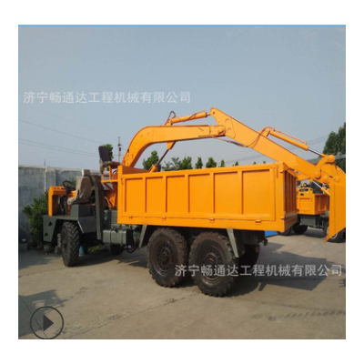 廠家直銷農(nóng)用四不像隨車挖10噸 360°旋轉(zhuǎn)車載式挖掘機(jī)